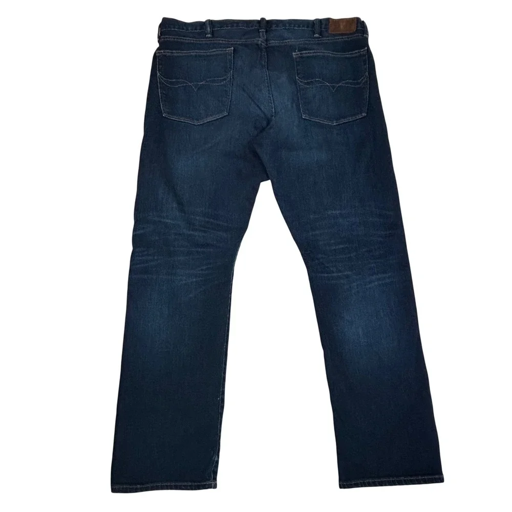 Polo Ralph Lauren Hampton Relaxed Straight Dark Wash Denim Jeans Mens 40x32
